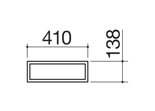Fiche technique - Cuvette non perforée à glaçons/porte-bouteilles en acier inox noir