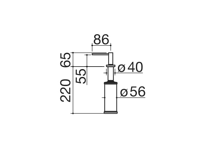 Technical Sheet - Smart Steel dispenser