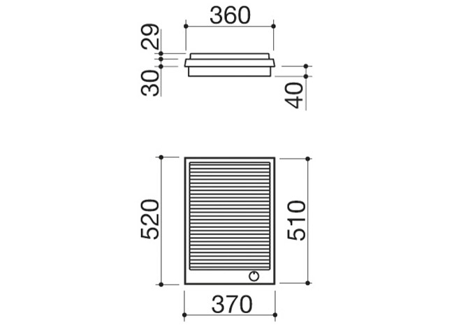 Fiche technique - Table de cuisson Thalas à encastrement de 37 barbecue