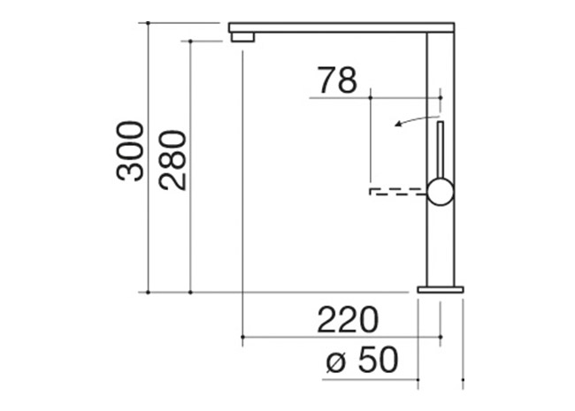 Technisches Datenblatt - Mischbatterie B_Free Steel