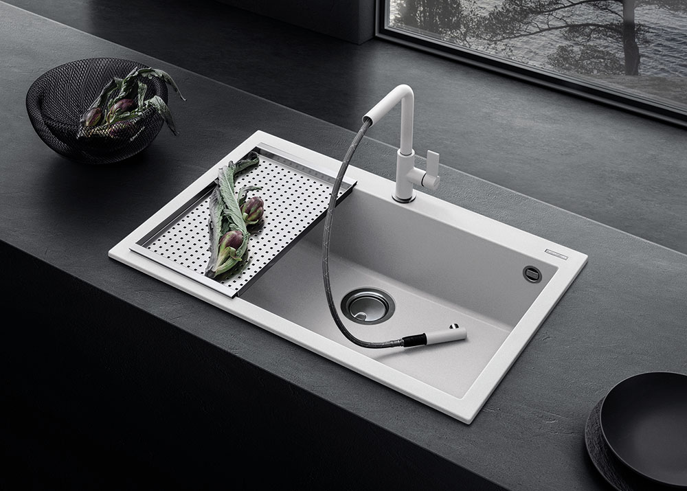 79x50 cm Soul built-in sink 1bowl - Barazza SRL