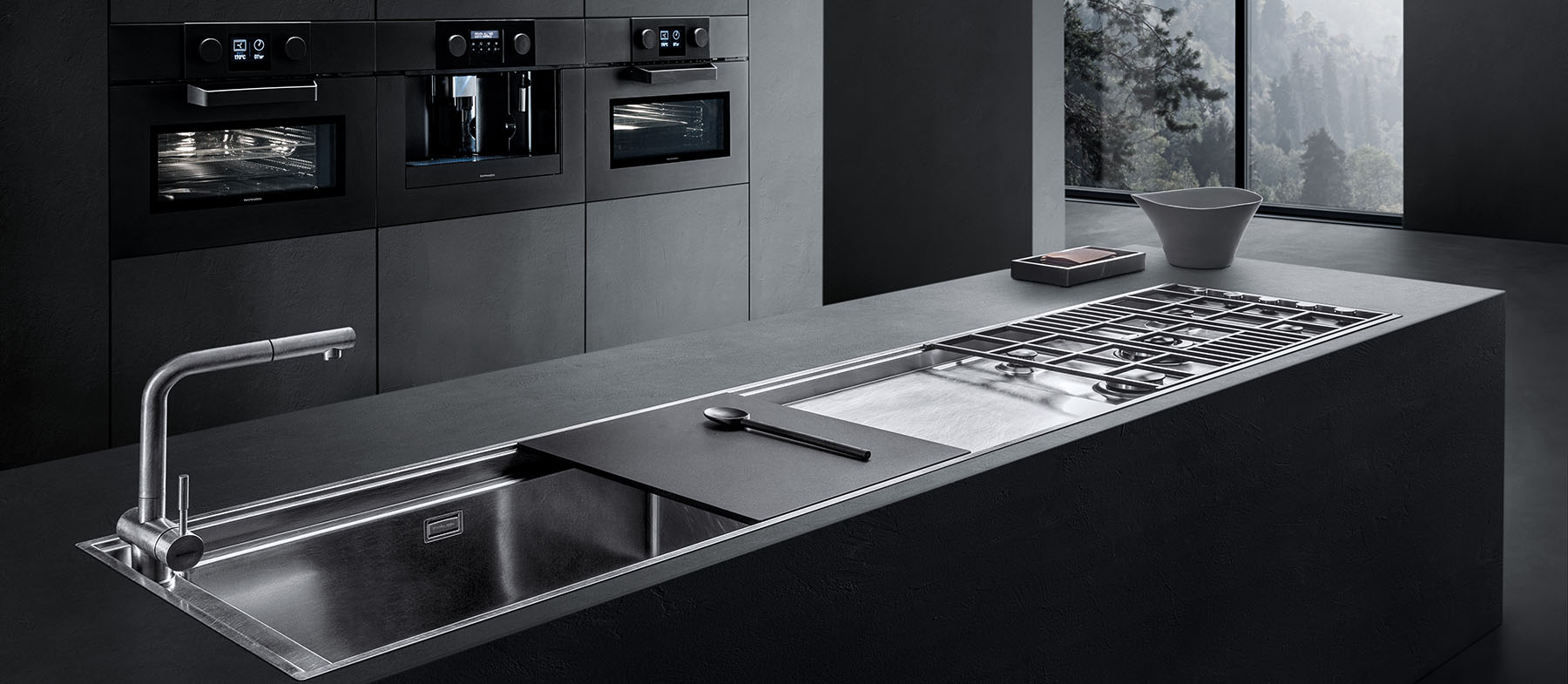 Barazza_fusion_labfusion_hob gas sink vintage configuration
